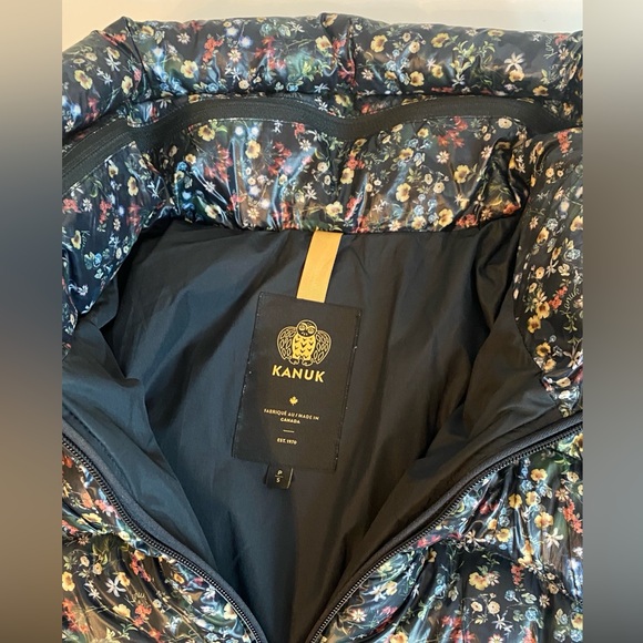 Rare design -Kanuk Mayfair Floral Parka - Sz Small - Picture 7 of 8
